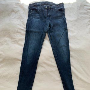 AG The Farrah High Waist Skinny Jeans - Brooks